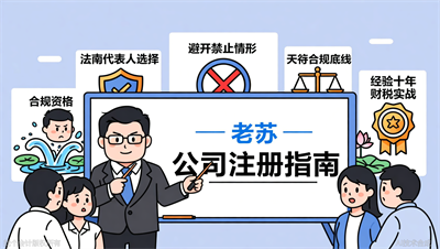 济南公司注册法定代表人：4个任职条件（附禁止情形）